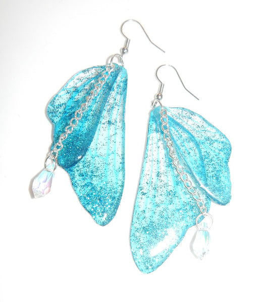 mystical fairy wings earrings
