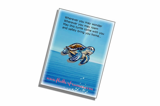 handmade turtle pin