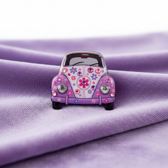  VW hippie Beetle enamel Pin or magnet.