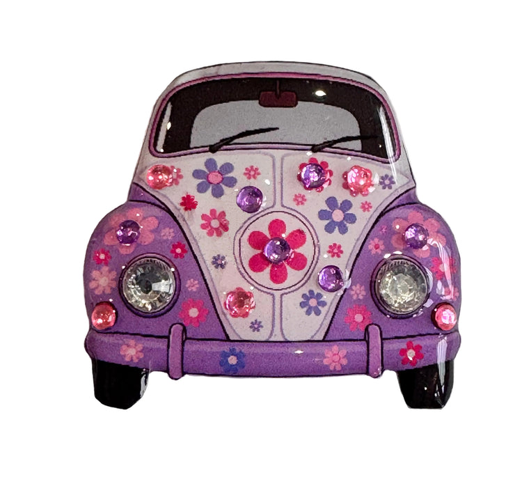 VW Spilt Screen Beetle enamel Pin or magnet.