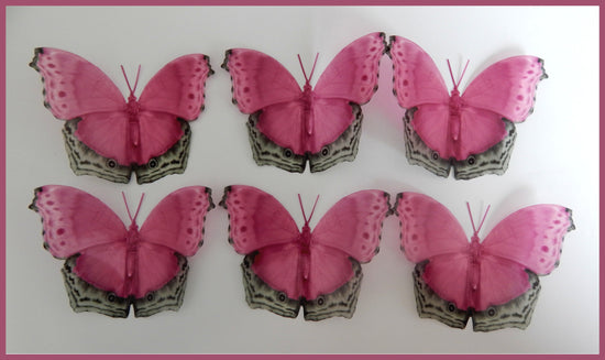artificial pink butterfly