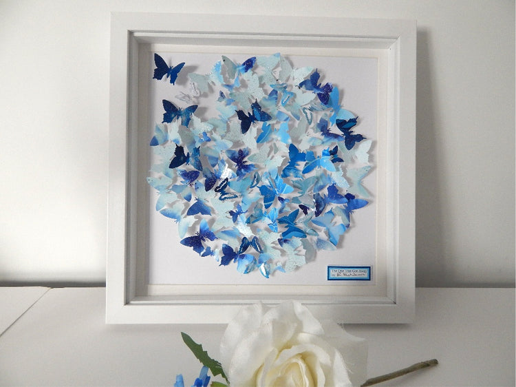 Blue Butterfly 3d picture