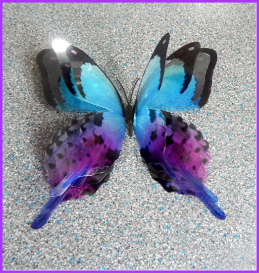 pretty butterfly for gift box bow idea