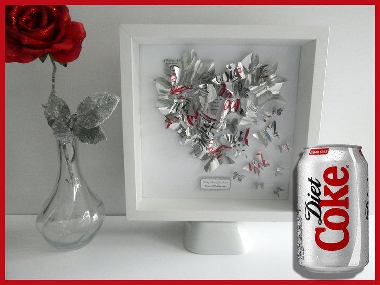 10th wedding anniversary soda cans tin cans