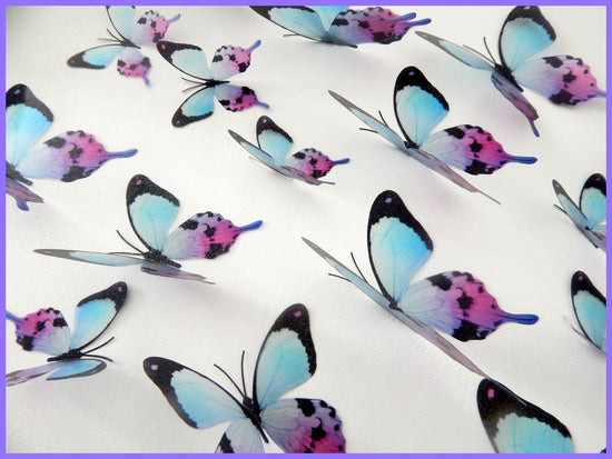 mariposa natural wall sticker butterfly