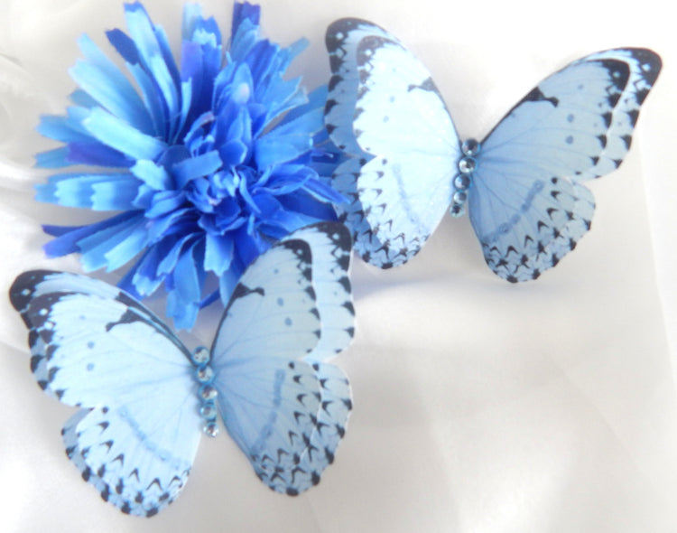 pretty bridal butterfly embellishments