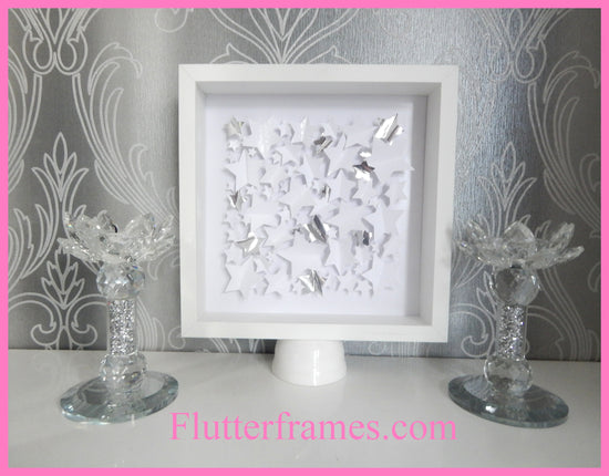 Stars 3 dimensional framed picture