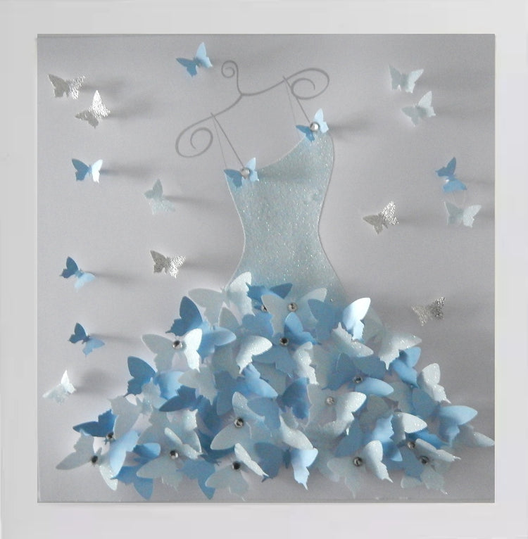 Cinderella dress butterfly picture