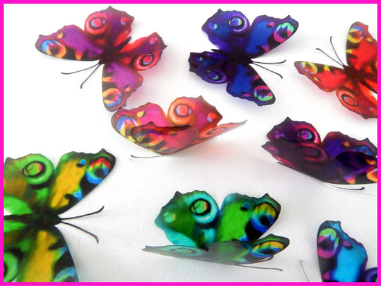 Mystical Fantasy 3d wall sticker butterflies
