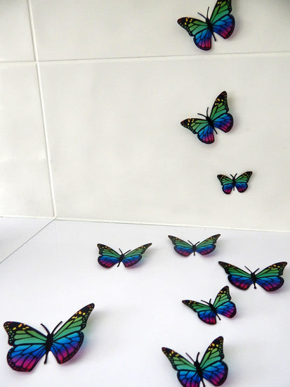 LBGT Rainbow butterfly wall sticker