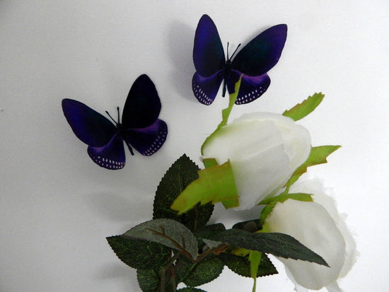 DEEP PURPLE NATURAL BUTTERFLY