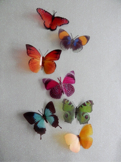 faux butterflies