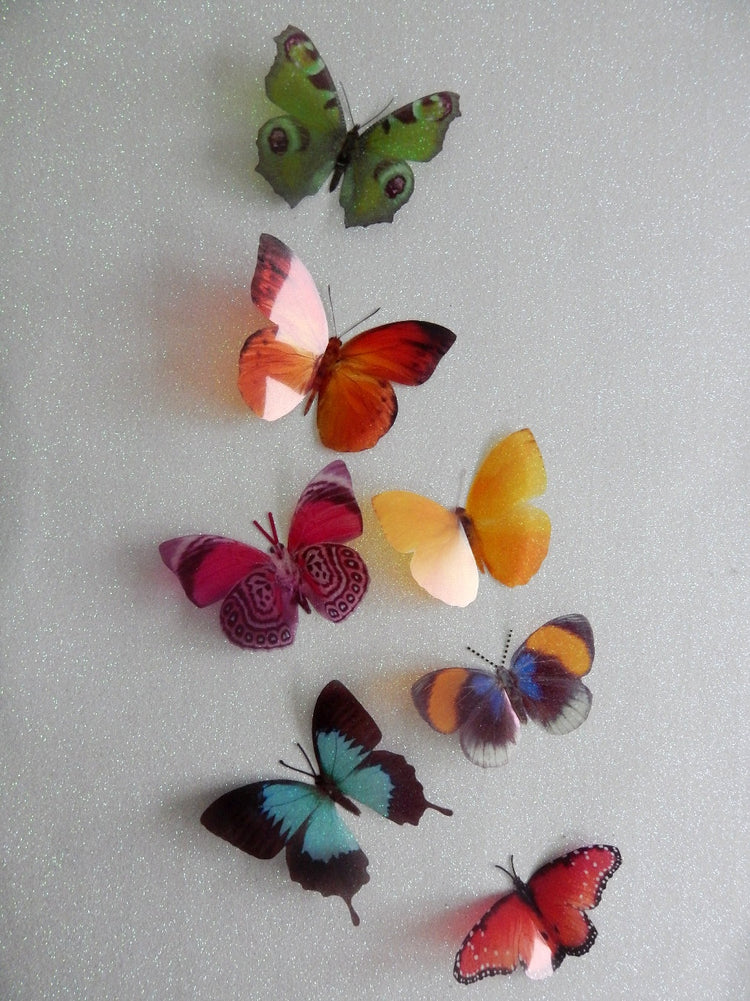 faux natural artificial butterfly