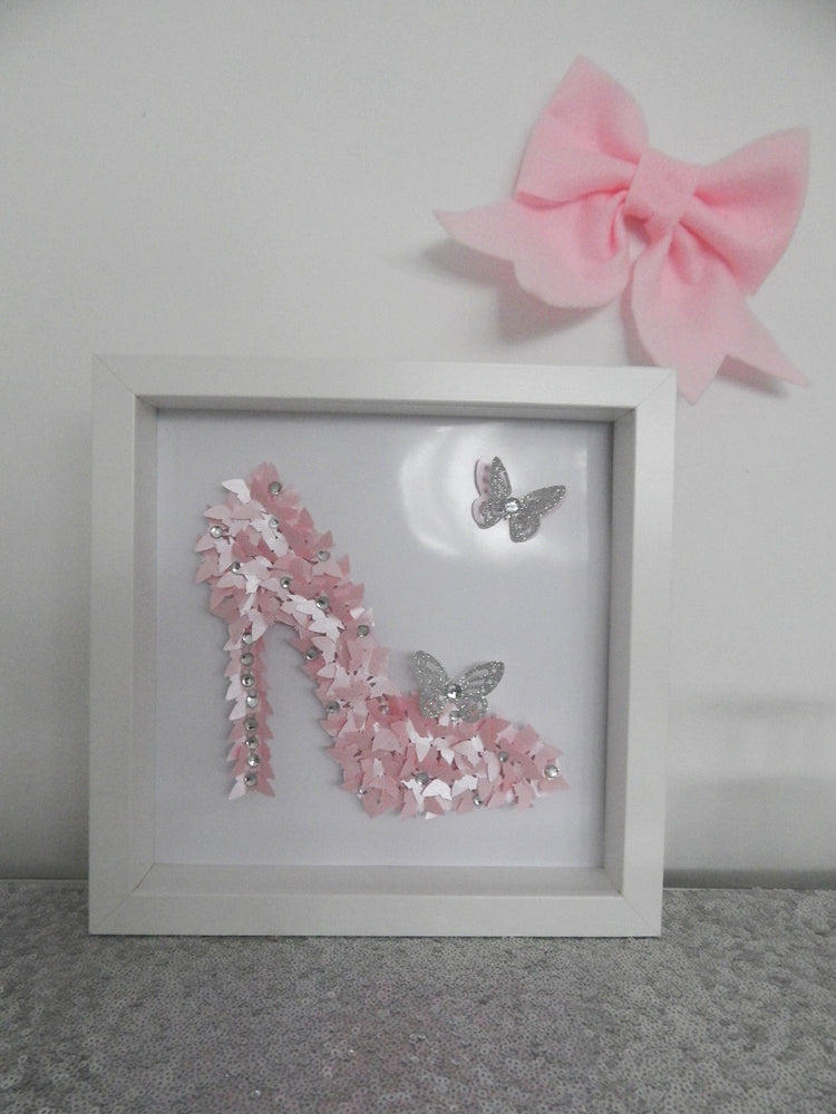pink handcrafted Cinderella 3d picture