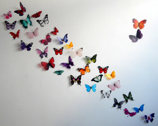Escape to the Chateau butterfly wall stickers