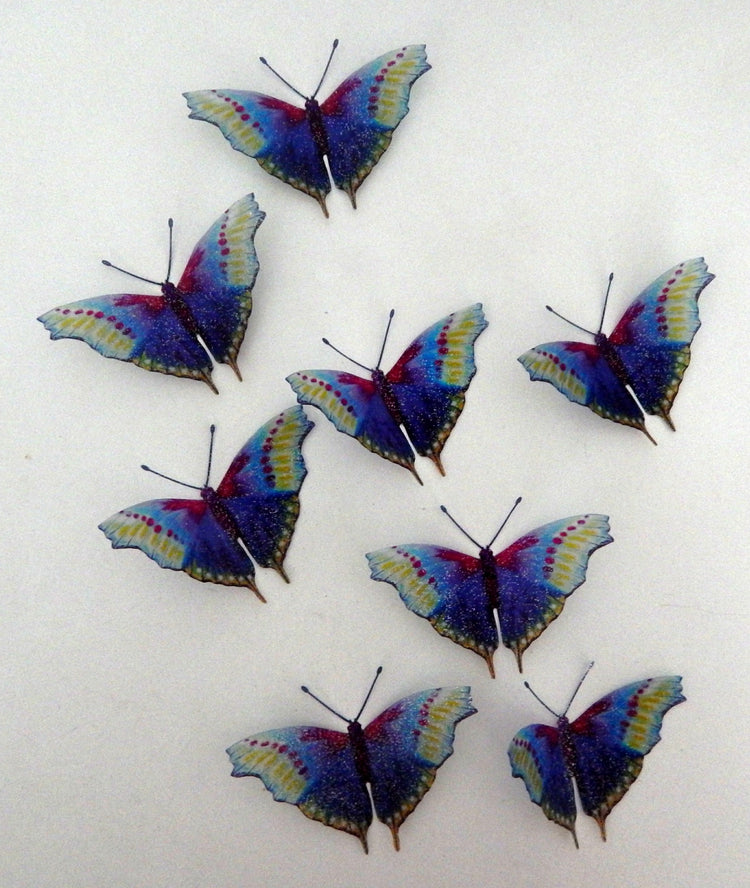 British natural coloured butterflies, wedding