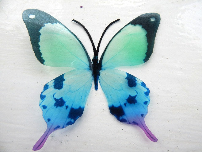 Pretty Blue and lilac Butterfly stickers