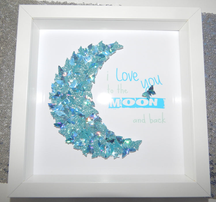 Turquoise 3d personalised picture