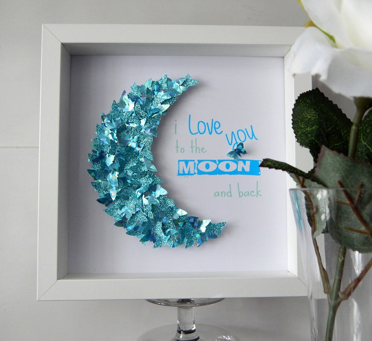 Turquoise 3d personalised picture