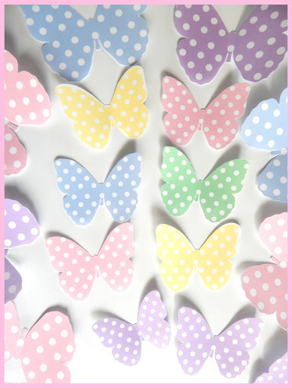 Butterfly Pastel baby's decor