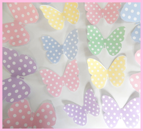 Polka dot butterfly