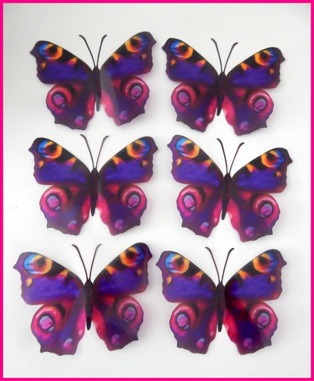 Something different Designer Purple and pink butterflies