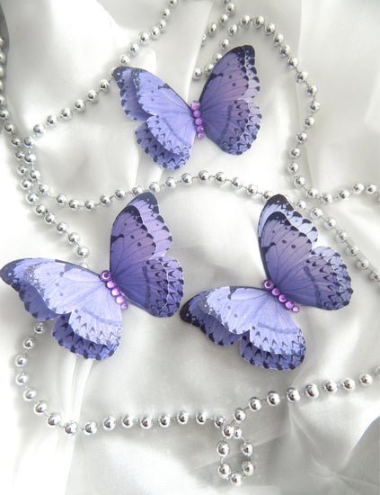 Bridal decor pretty lilac butterfly