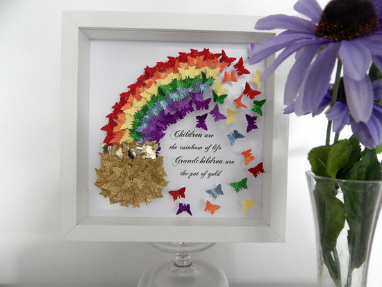 Rainbow butterflies