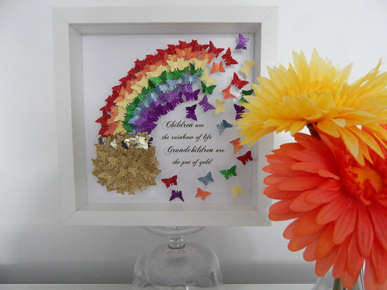 rainbow personalised 3d picture  for nan