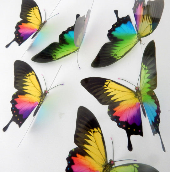 Hand crafted butterflies