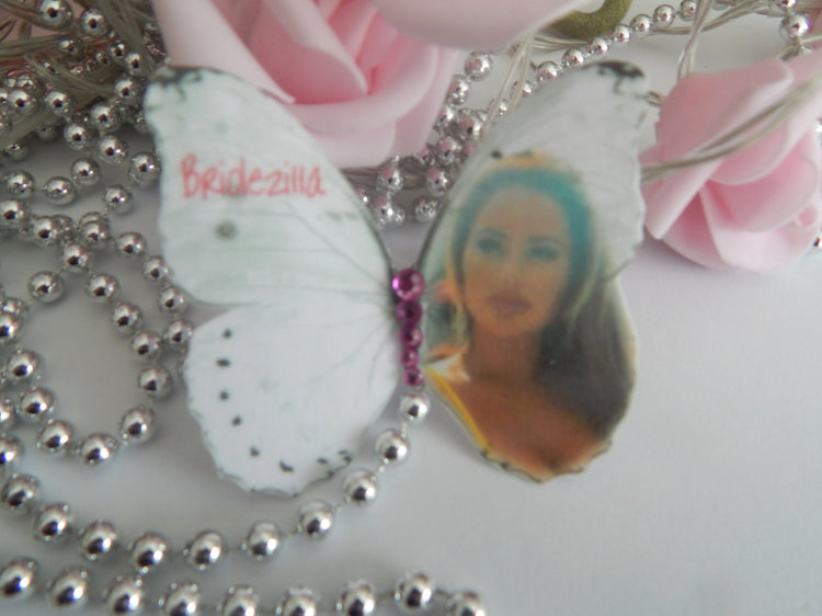 HM Cosmetics personalised silk butterfly