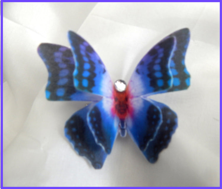 silk butterfly hand crafted