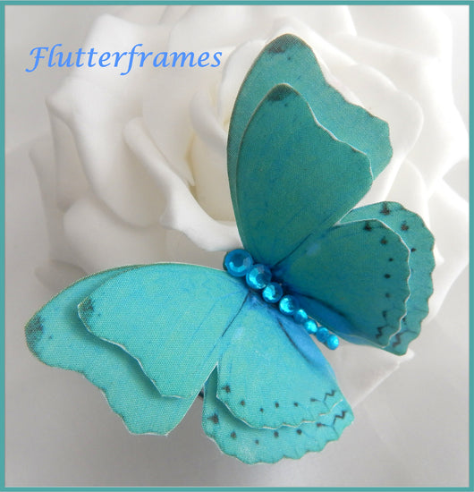 Jade hair butterfly