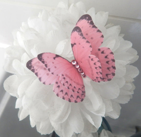 silk wedding butterfly
