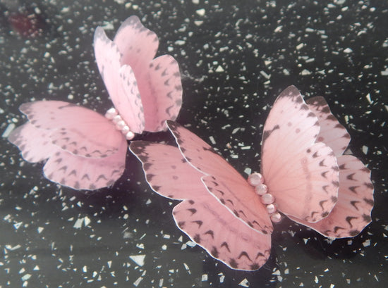 handmade silk butterfly