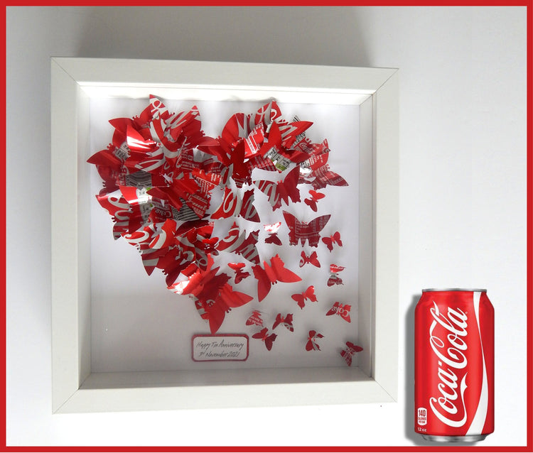 Large  Coca Cola Recycled Soda Can personalised Picture