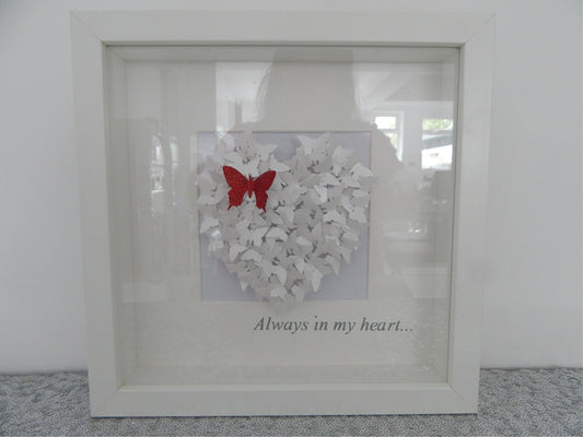Butterfly heart picture
